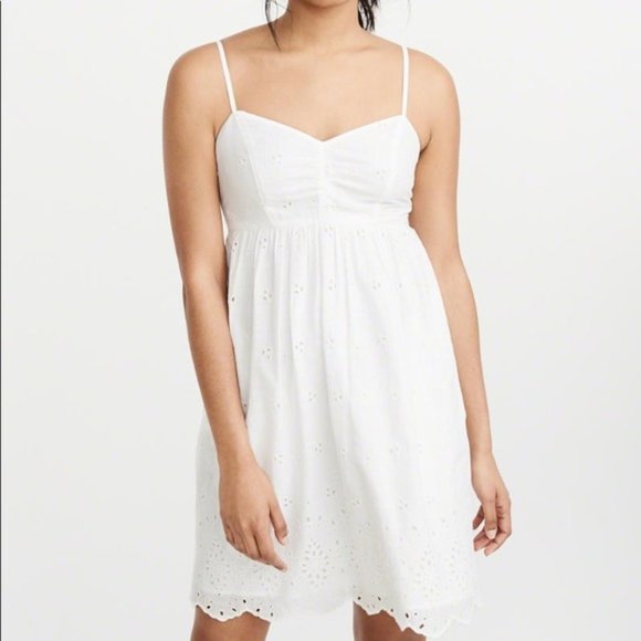 Abercrombie & Fitch Dresses & Skirts - 🤎4/$20 Abercrombie & Fitch Eyelet Babydoll Dress